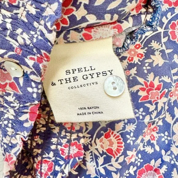 Spell & The Gypsy Collective Jasmine Crop Top size small - Picture 9 of 11